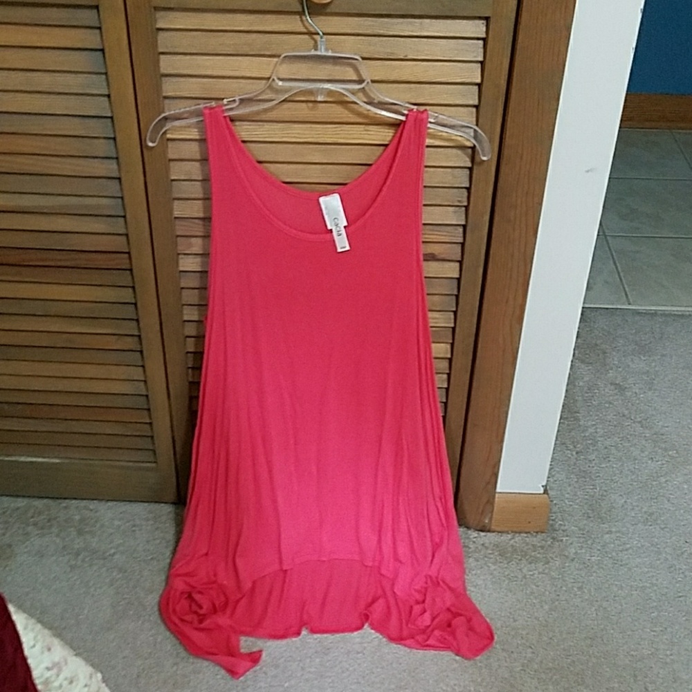 Coral tunic